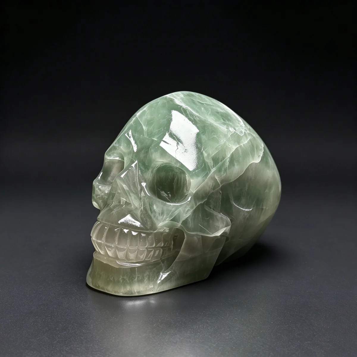 4.89″ Fluorite Crystal Skull — CS-260020